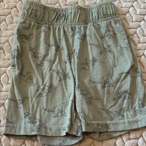 Kids Dinosaur Patterned Shorts